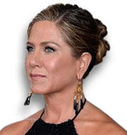 Jennifer Aniston's Black Onyx & Yellow Gold Earrings