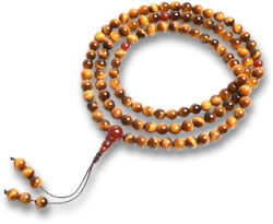 Tiger's Eye Prayer Beads
